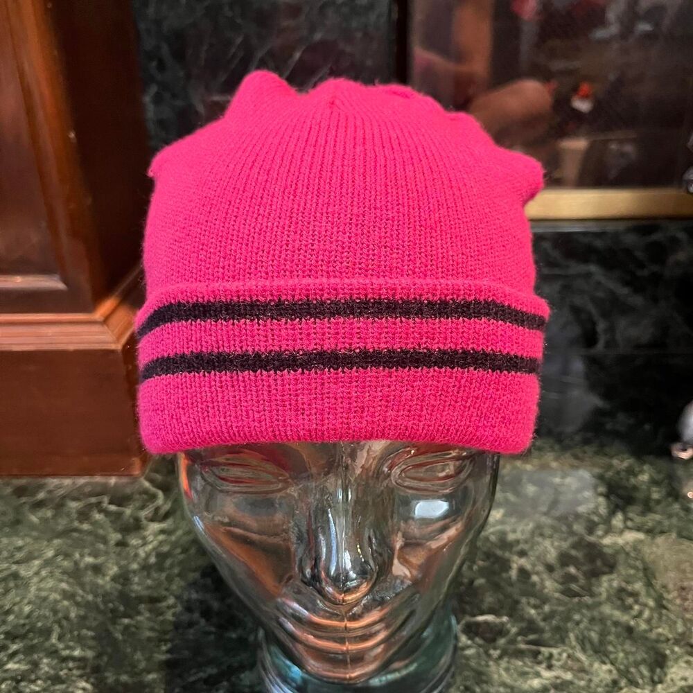 Affliction Women's Pink and Black Hat